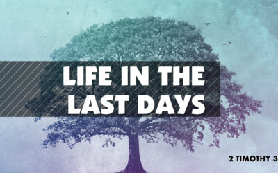 Godlessness in the Last Days – 2 Timothy 3:1-13