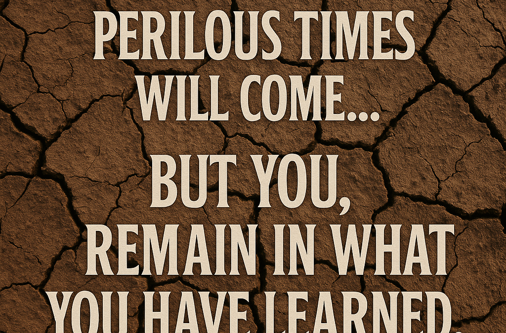 Recognizing the Times: 9 Characteristics of the Last Days and the Call to Stay Rooted
