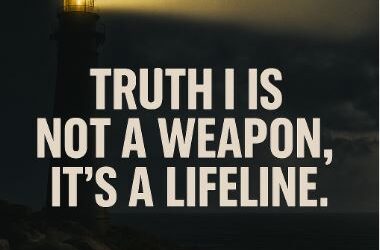Truth Is Not a Weapon, It’s a Lifeline
