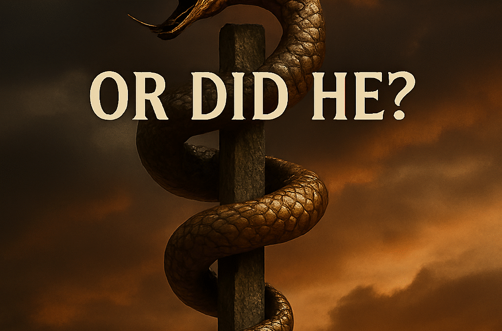 God Breaks His Own Rule: Bronze Serpent Revelation